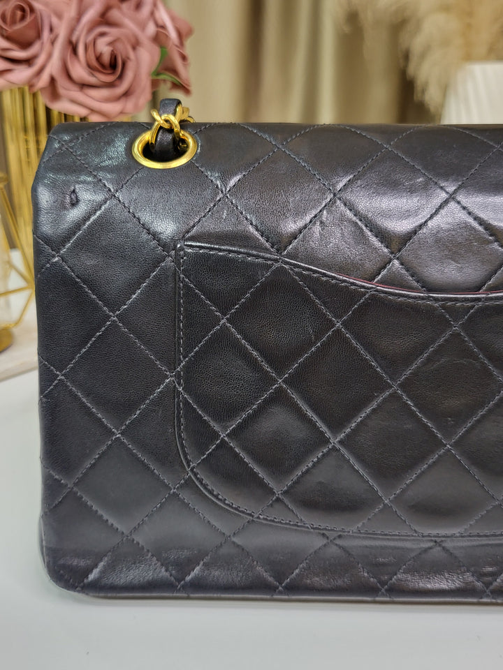 Chanel Lambskin Double Flap Medium