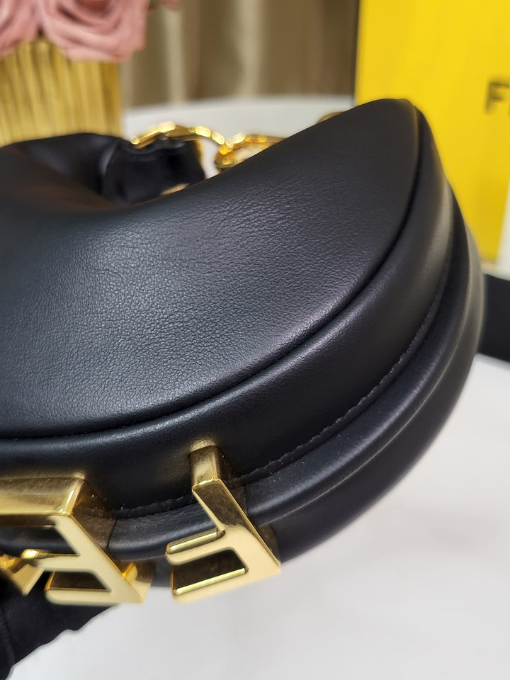 Fendi Nano Fendigraphy Hobo Charm Bag