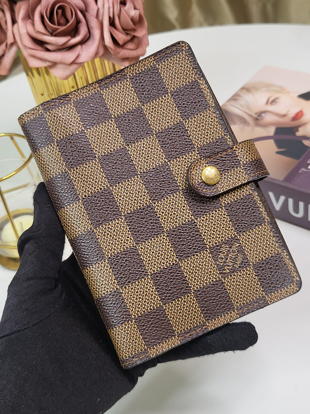 Louis Vuitton Damier Ebene Agenda PM