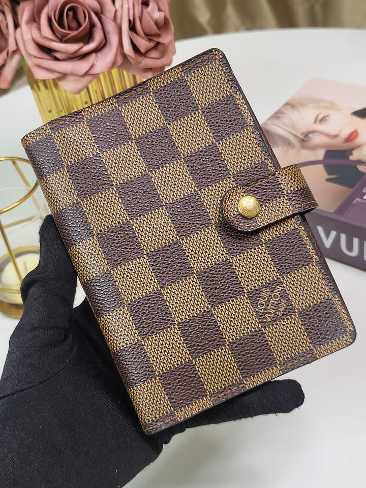 Louis Vuitton Damier Ebene Agenda PM