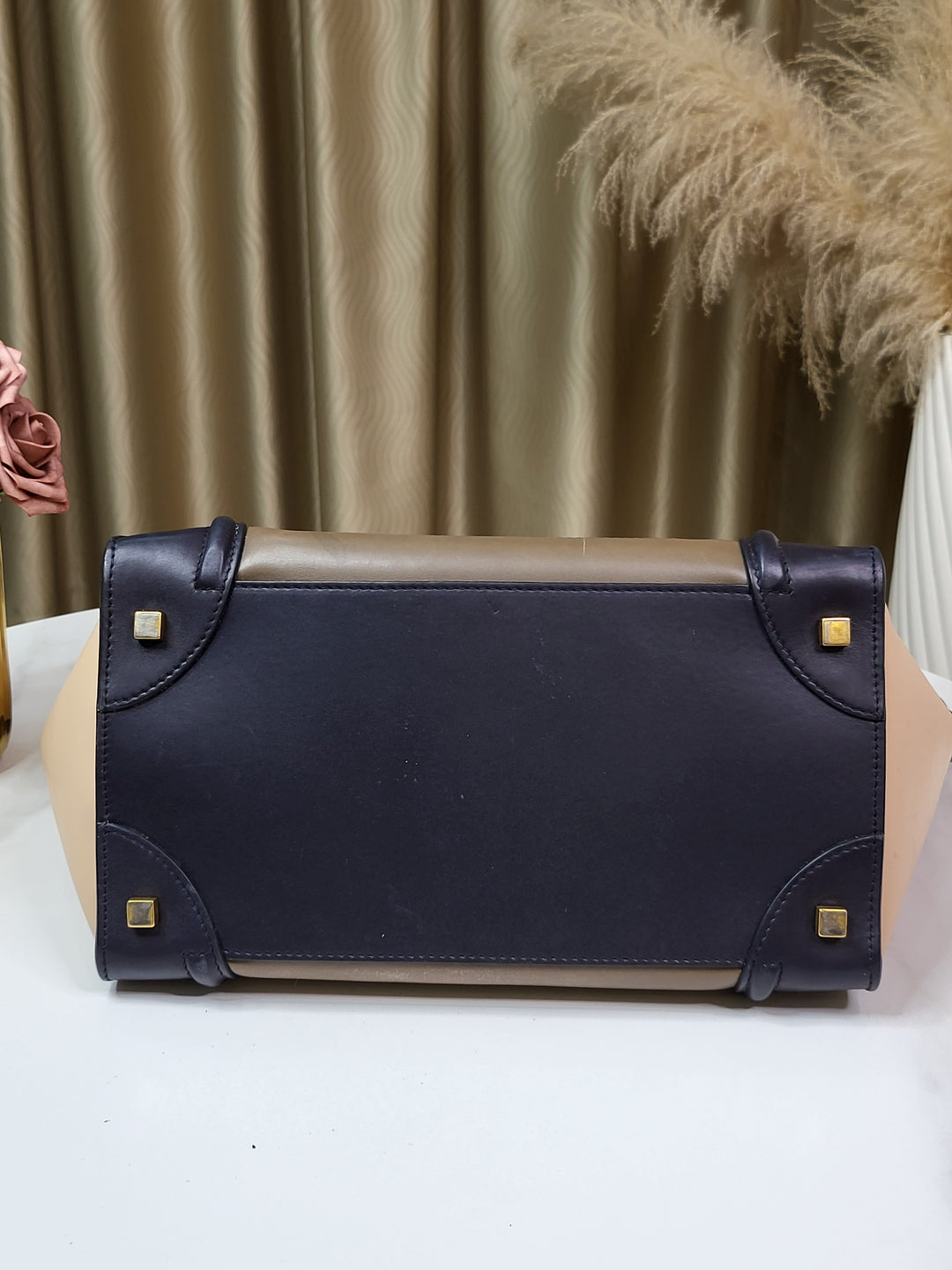 Celine Tri-Color Mini Luggage