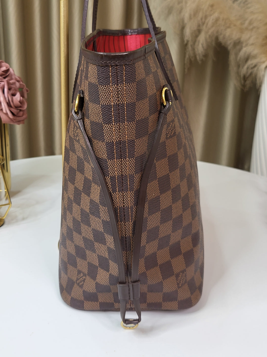 Louis Vuitton Damier Ebene Neverfull MM