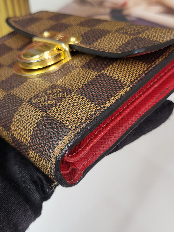 Louis Vuitton Damier Ebene Koala Compact Wallet