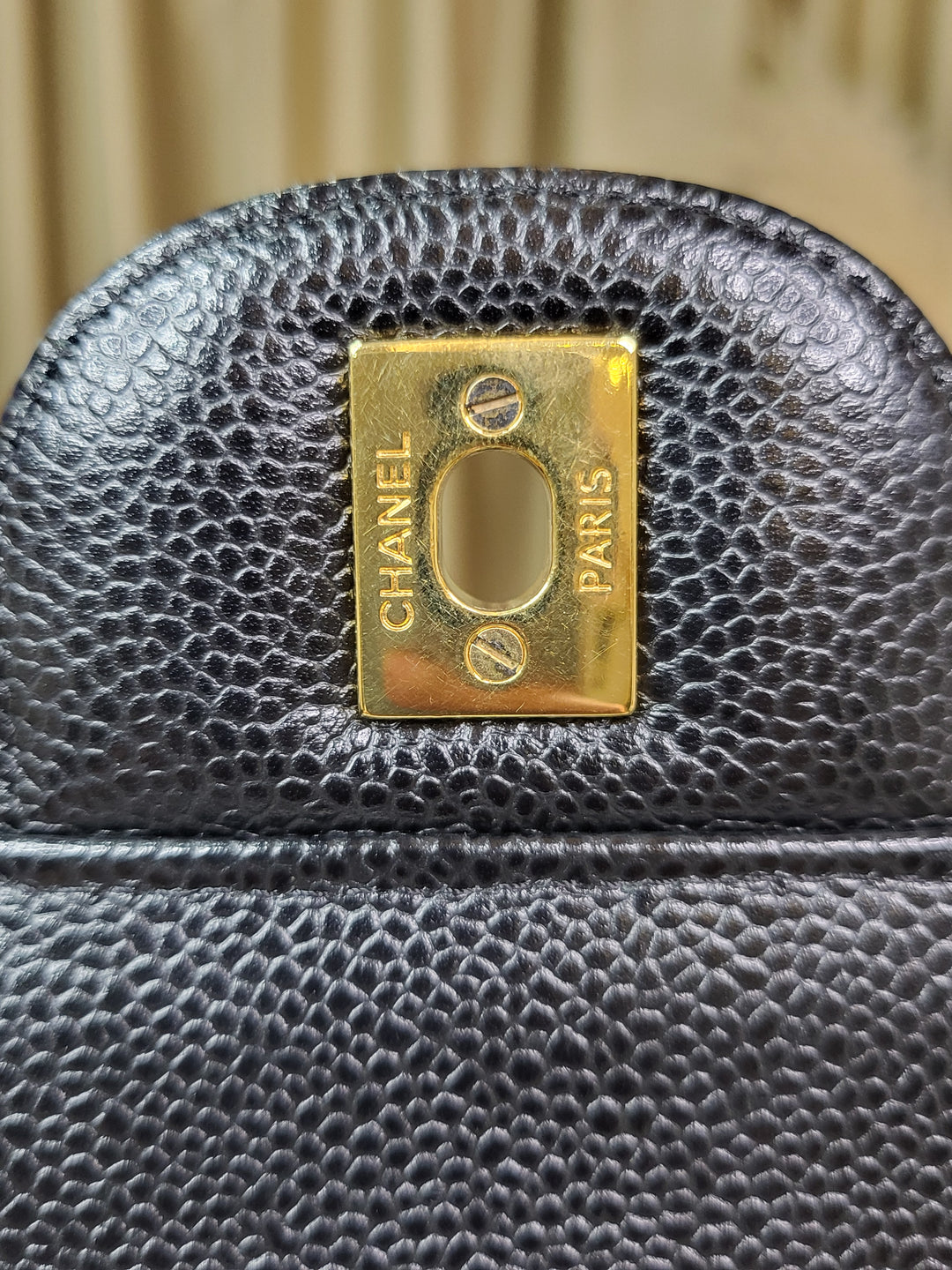 Chanel Caviar Double Flap Jumbo