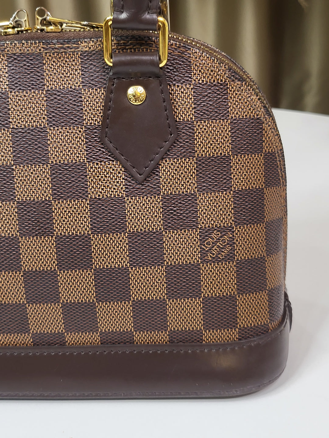 Louis Vuitton Damier Ebene Alma BB