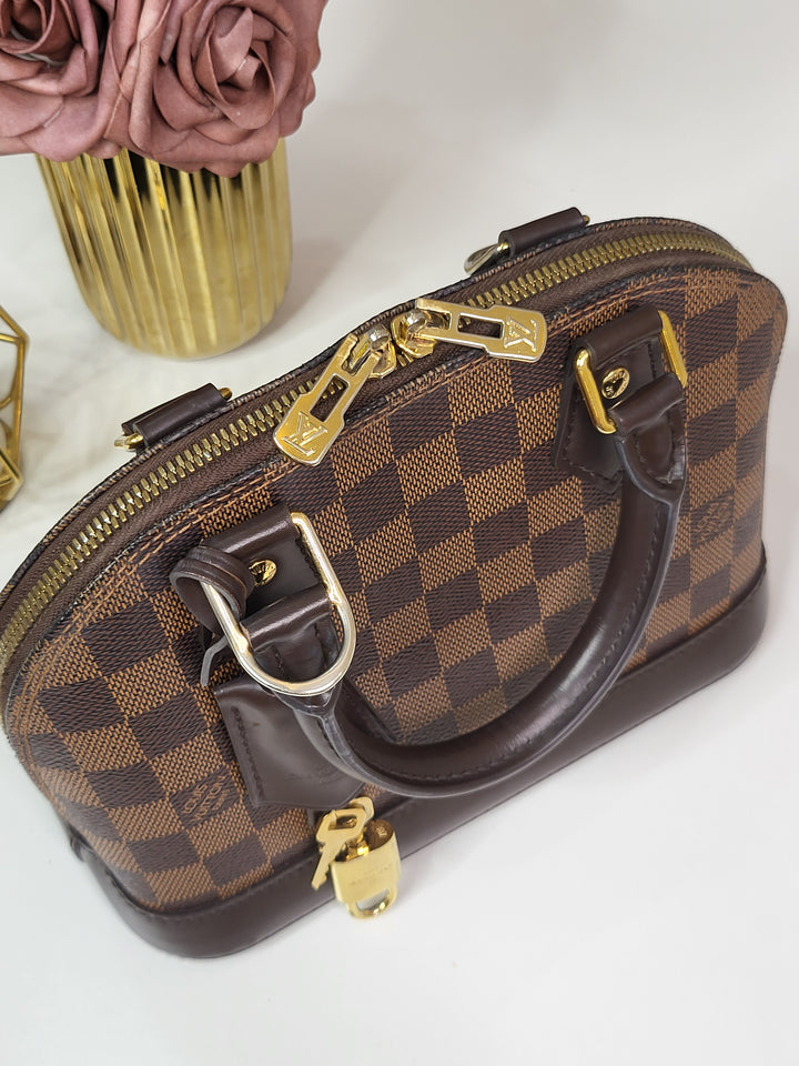 Louis Vuitton Damier Ebene Alma BB