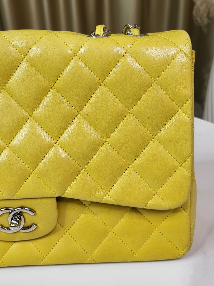 Chanel Lambskin Jumbo Single Flap