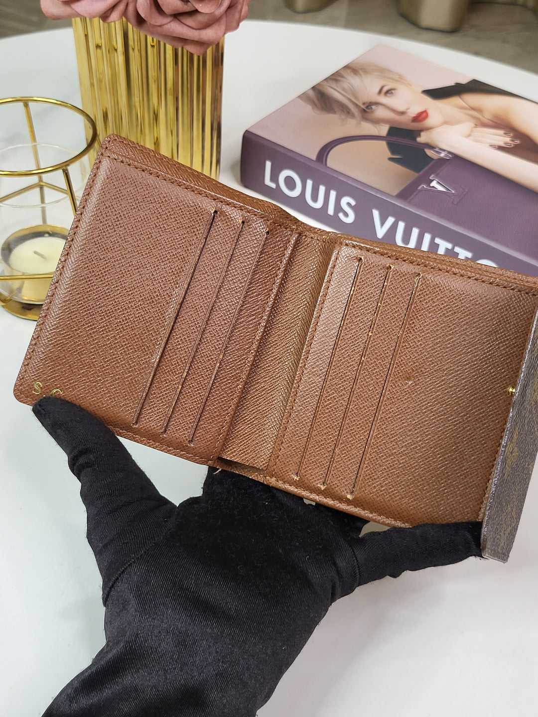 Louis Vuitton Monogram Compact Wallet