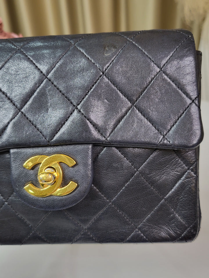 Chanel Lambskin Mini Square Flap