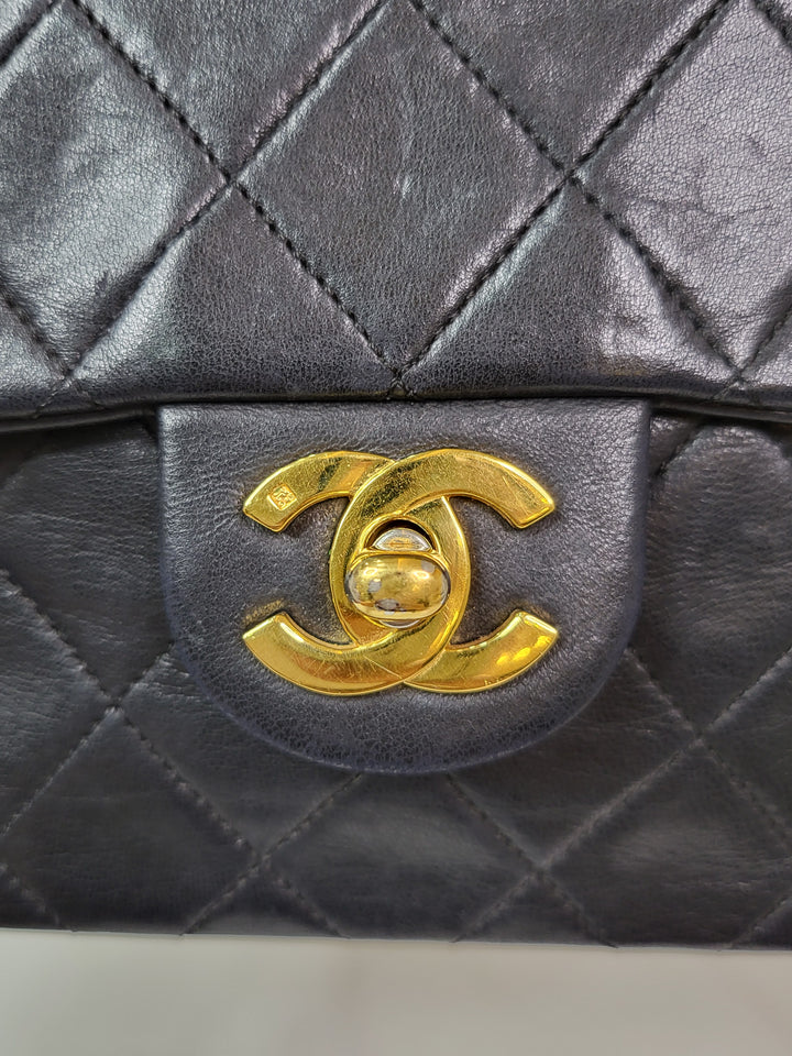 Chanel Lambskin Mini Square Flap