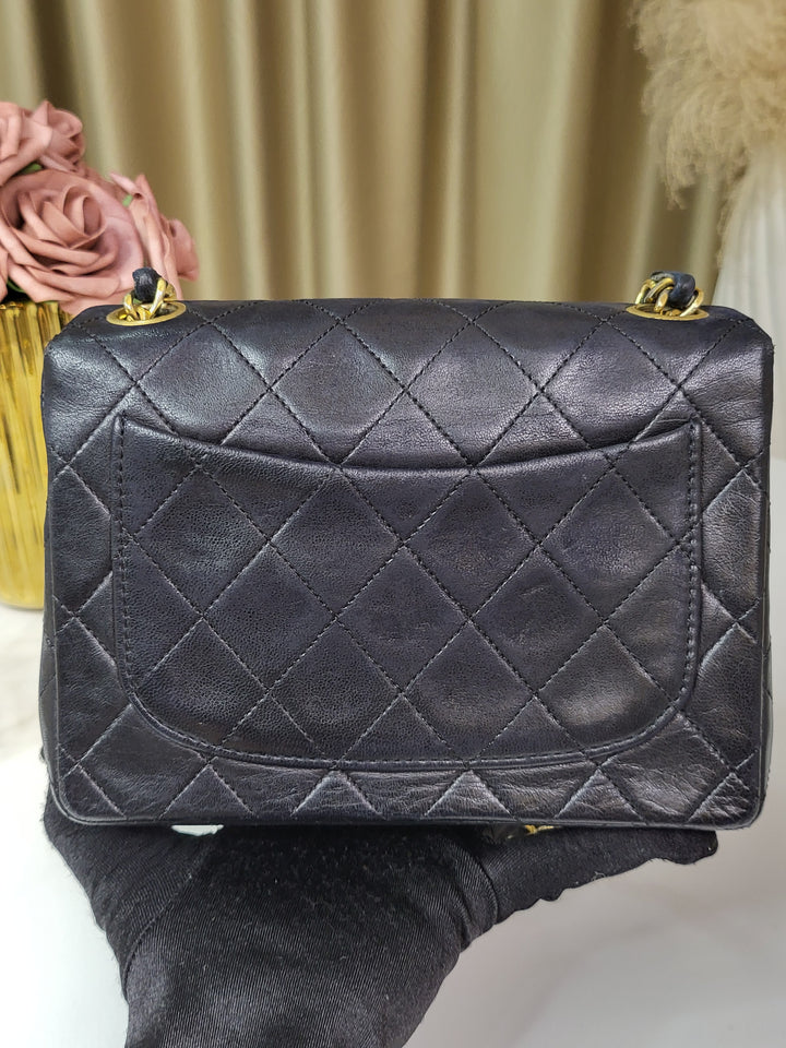 Chanel Lambskin Mini Square Flap