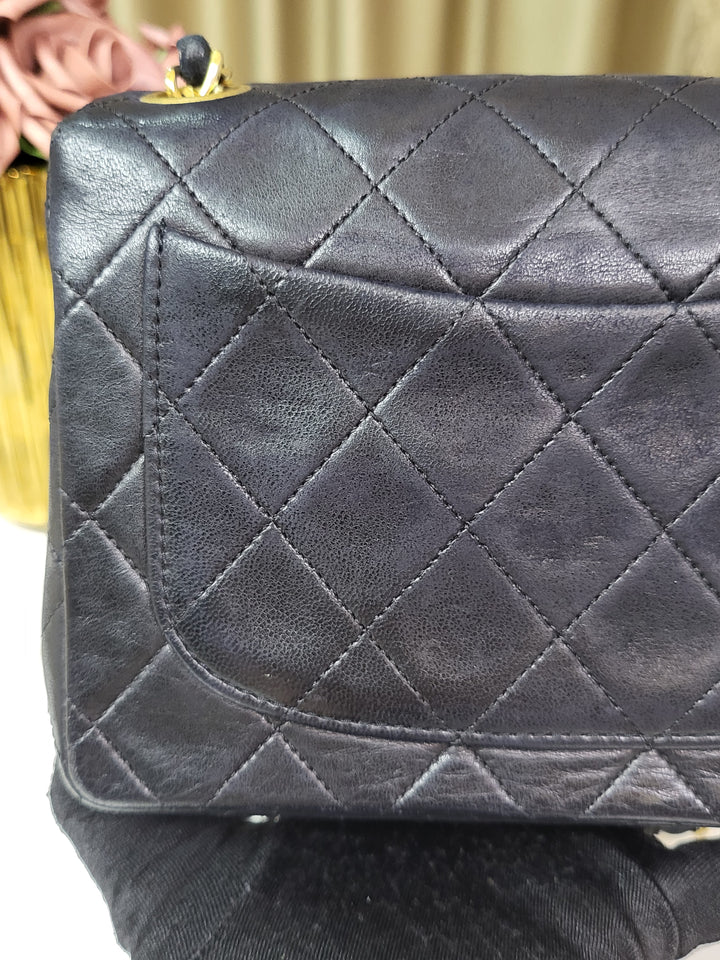 Chanel Lambskin Mini Square Flap