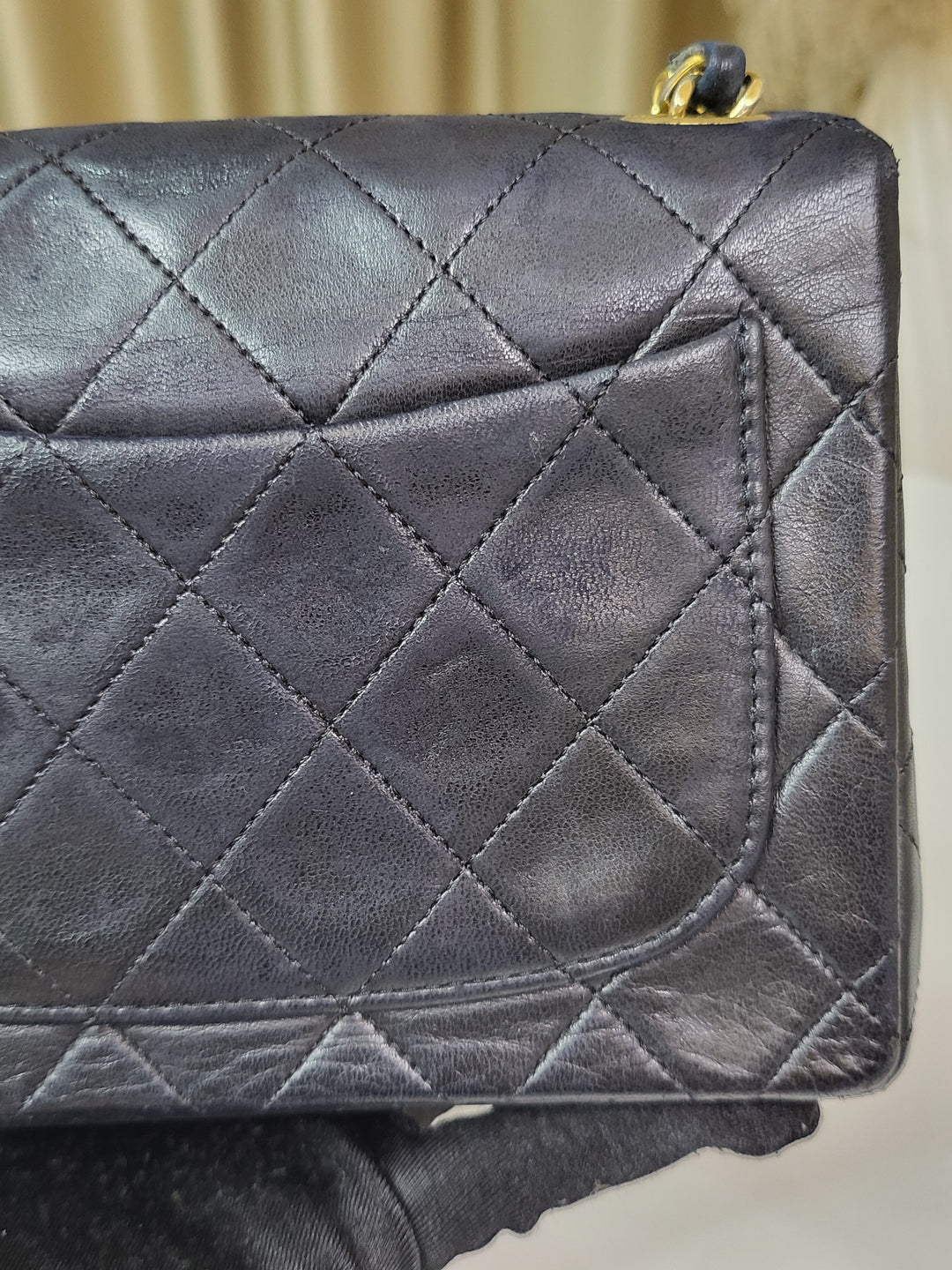 Chanel Lambskin Mini Square Flap