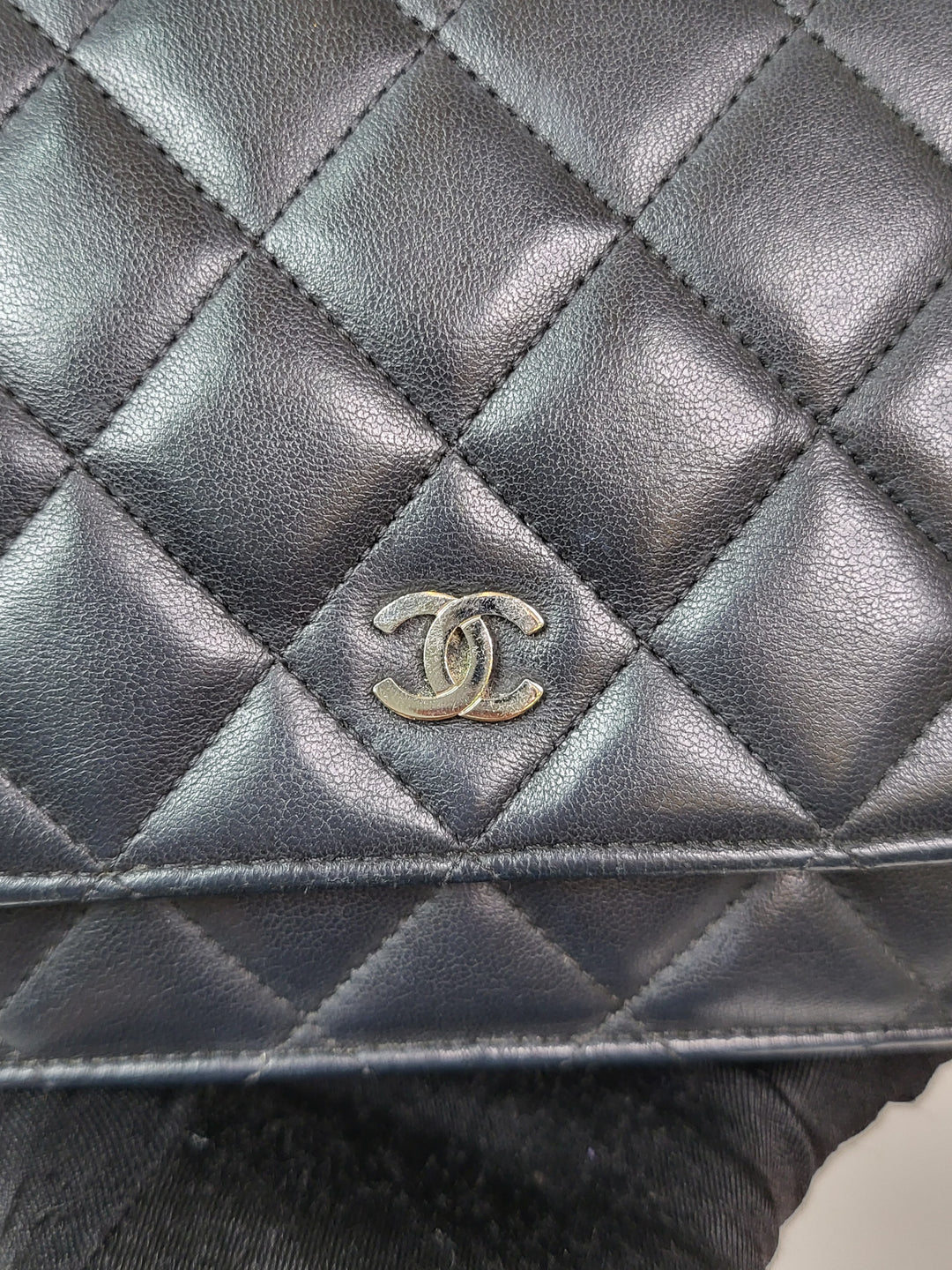 Chanel Lambskin Wallet On Chain