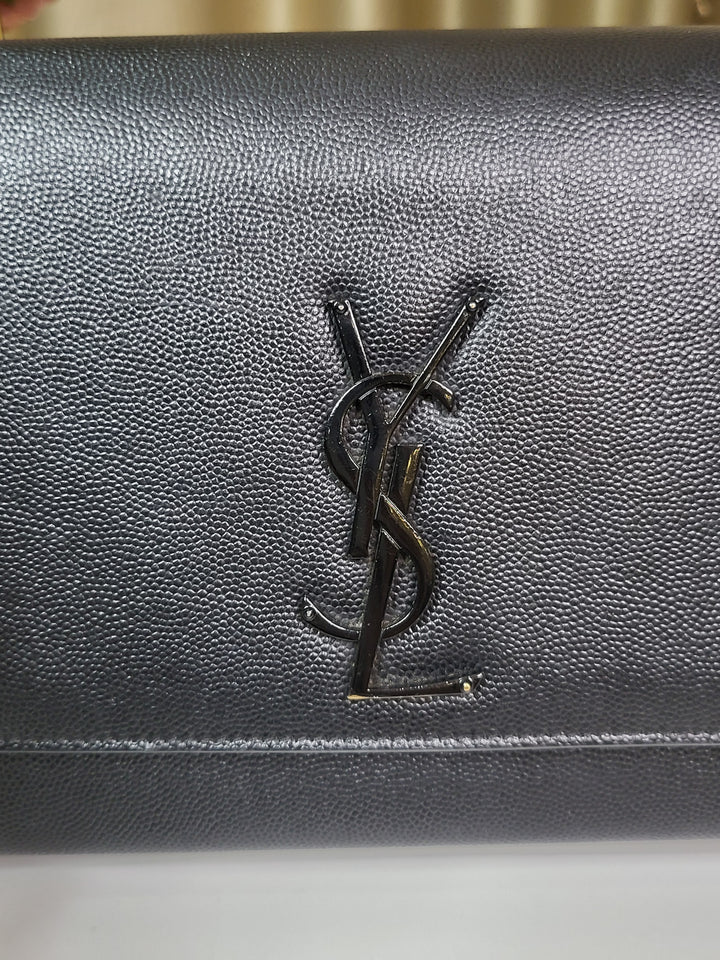 Saint Laurent Grained Kate Medium