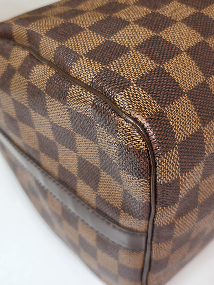 Louis Vuitton Damier Ebene Speedy 30 Bandouliere 30