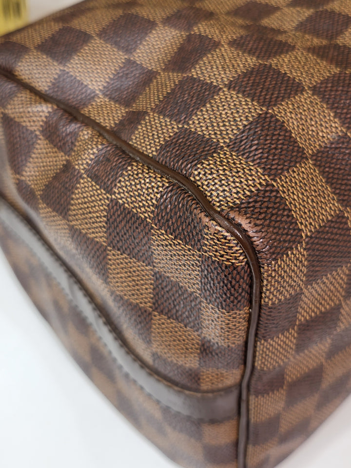 Louis Vuitton Damier Ebene Speedy 30 Bandouliere 30