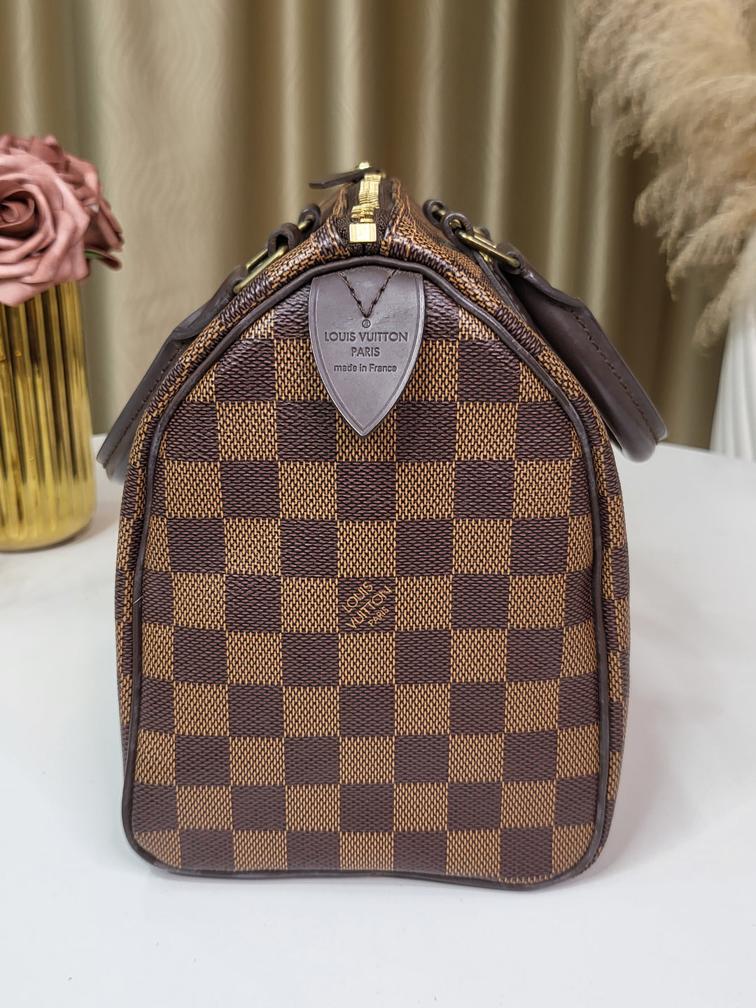 Louis Vuitton Damier Ebene Speedy 25