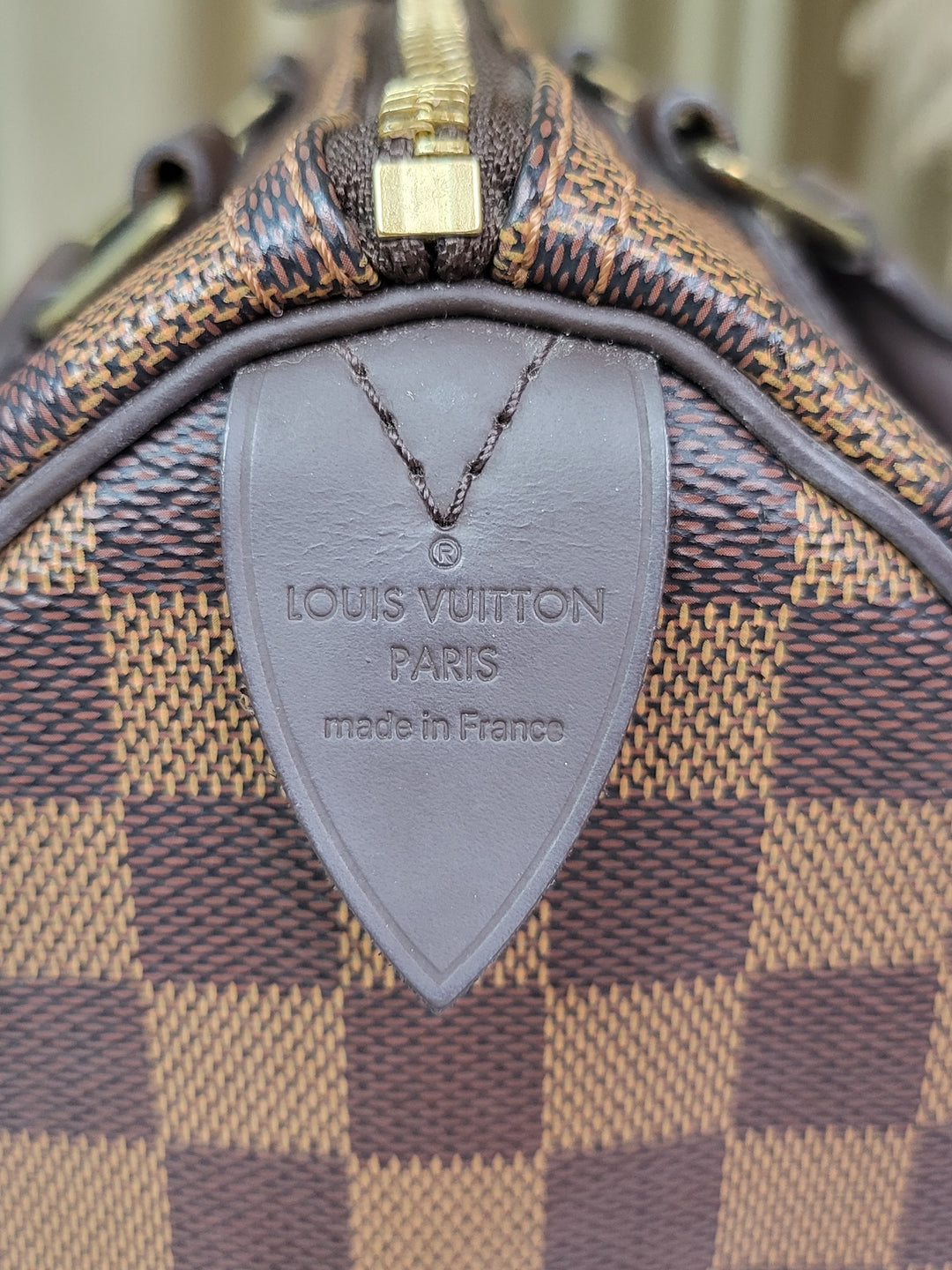 Louis Vuitton Damier Ebene Speedy 25