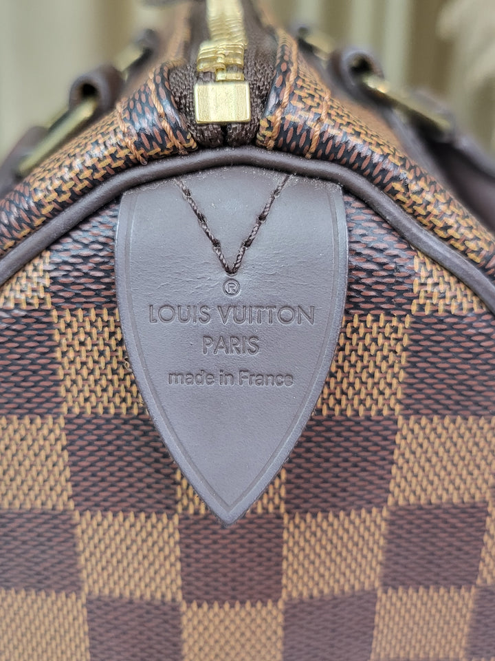 Louis Vuitton Damier Ebene Speedy 25