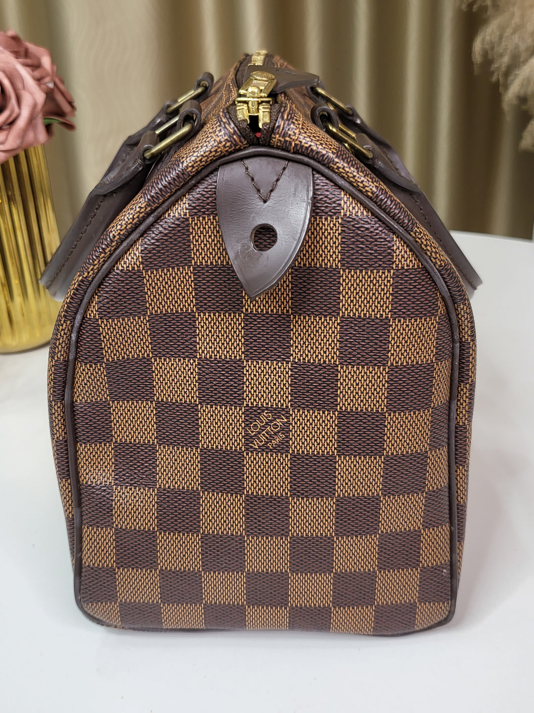 Louis Vuitton Damier Ebene Speedy 25