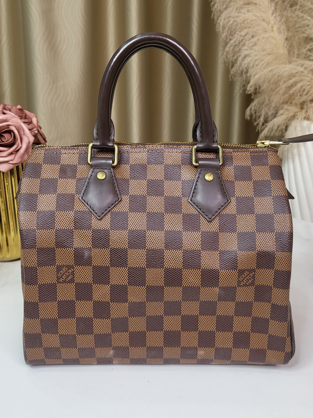 Louis Vuitton Damier Ebene Speedy 25