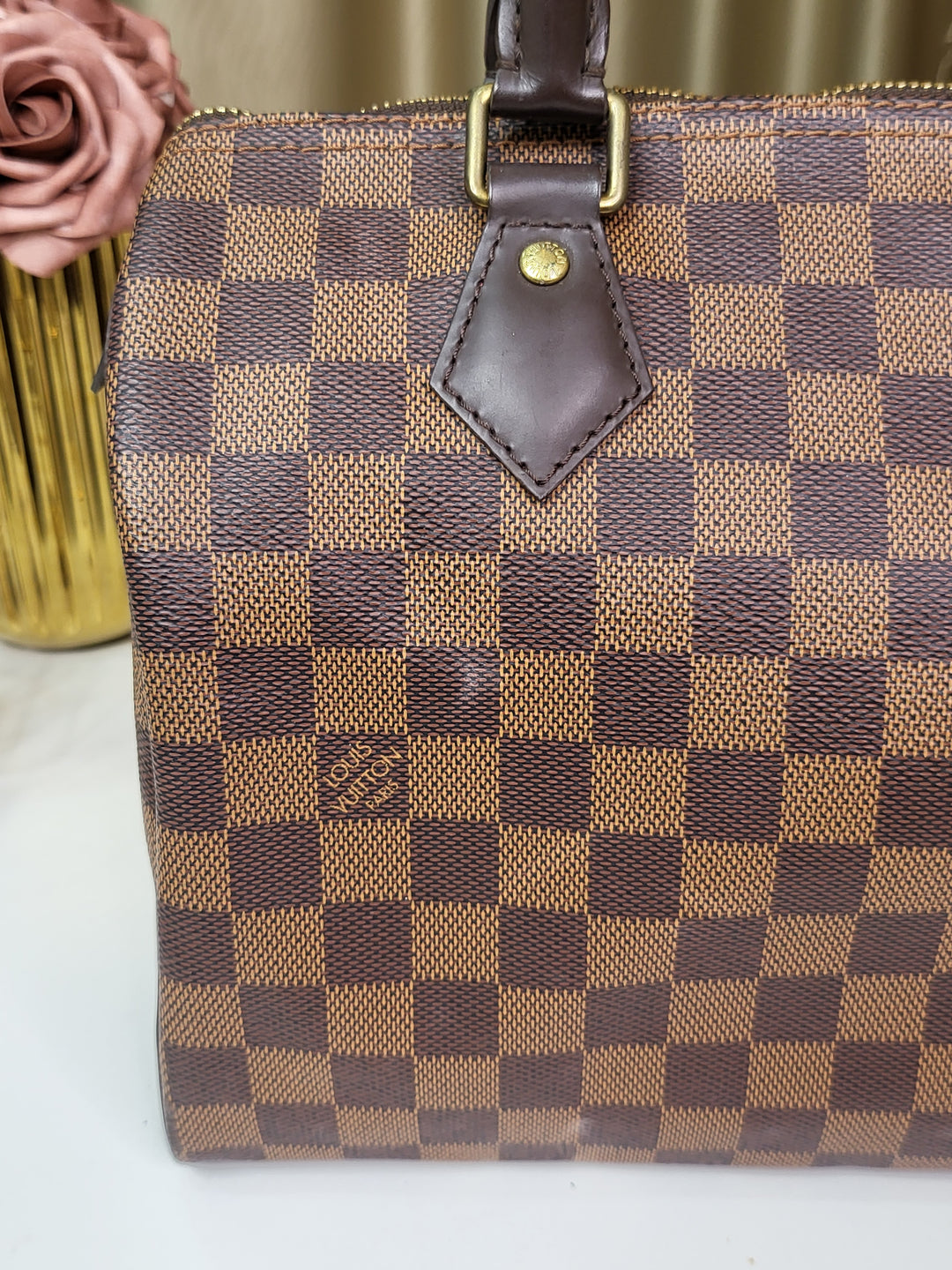 Louis Vuitton Damier Ebene Speedy 25