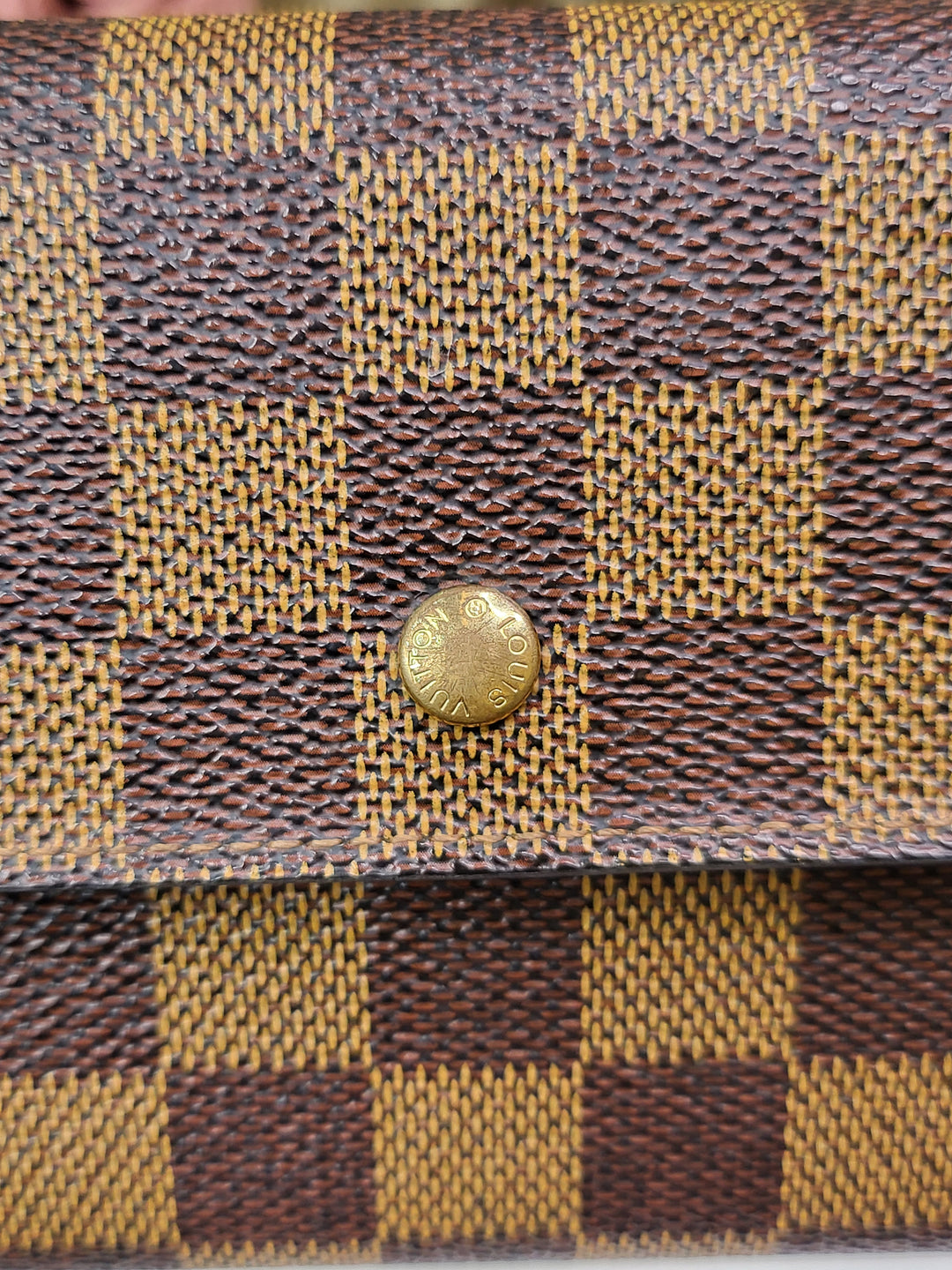 Louis Vuitton Damier Ebene International Long Wallet