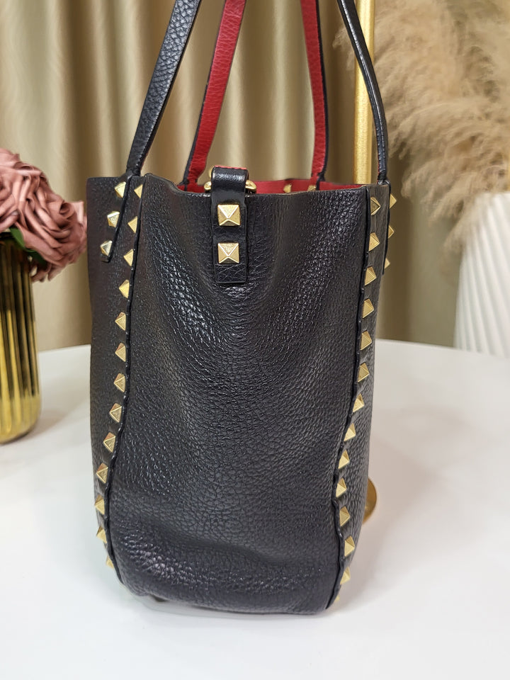 Valentino Garavani Rockstud Reversible Tote Small