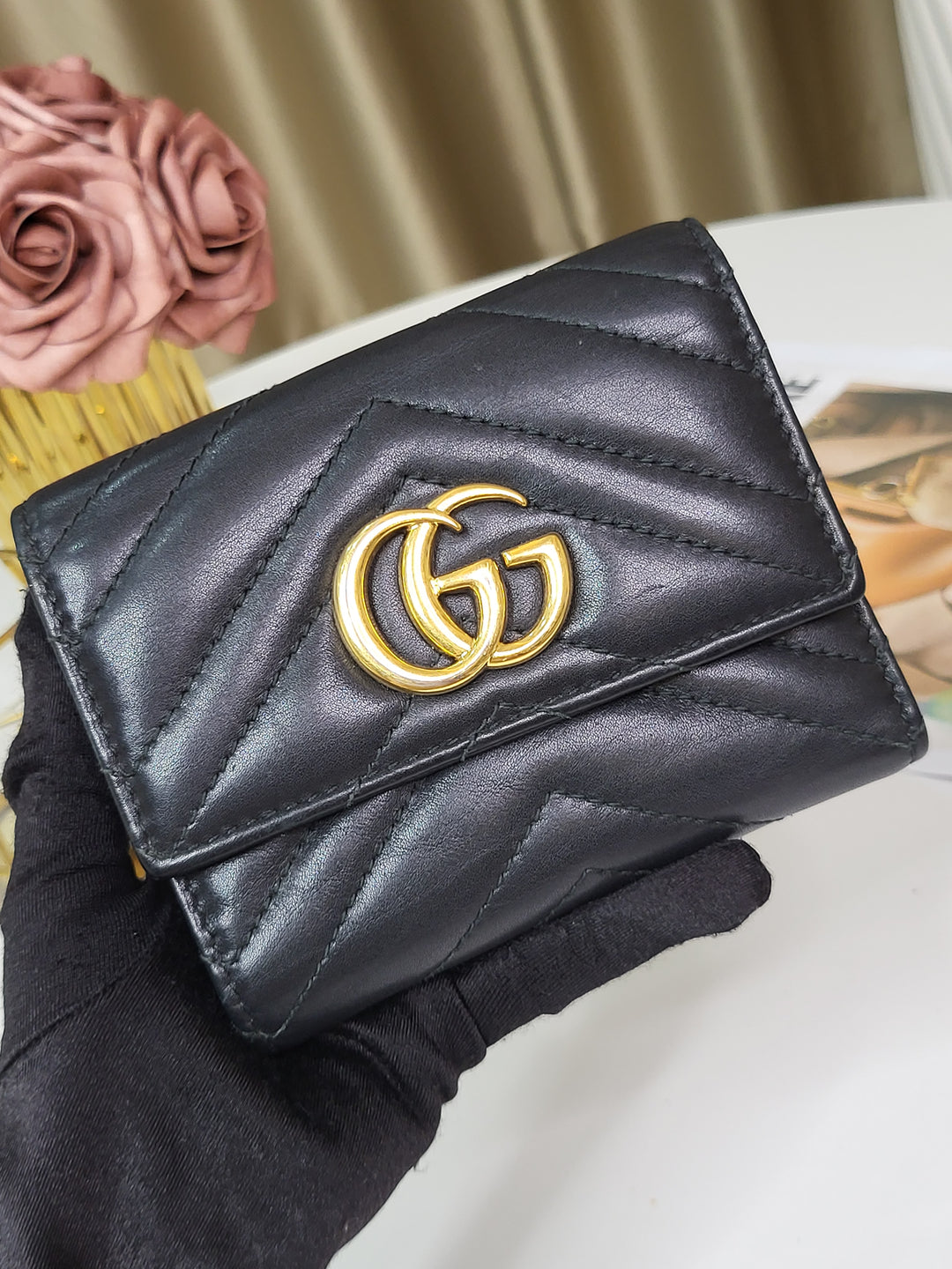 Gucci Marmont Compact Wallet