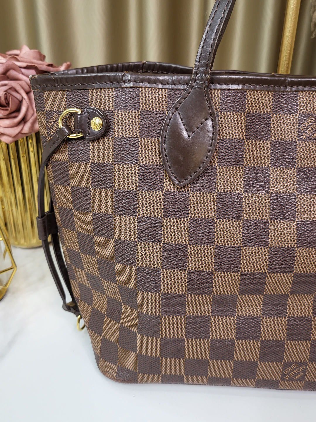 Louis Vuitton Damier Ebene Neverfull PM