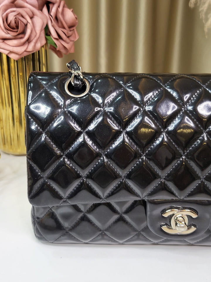 Chanel Patent Double Flap Medium