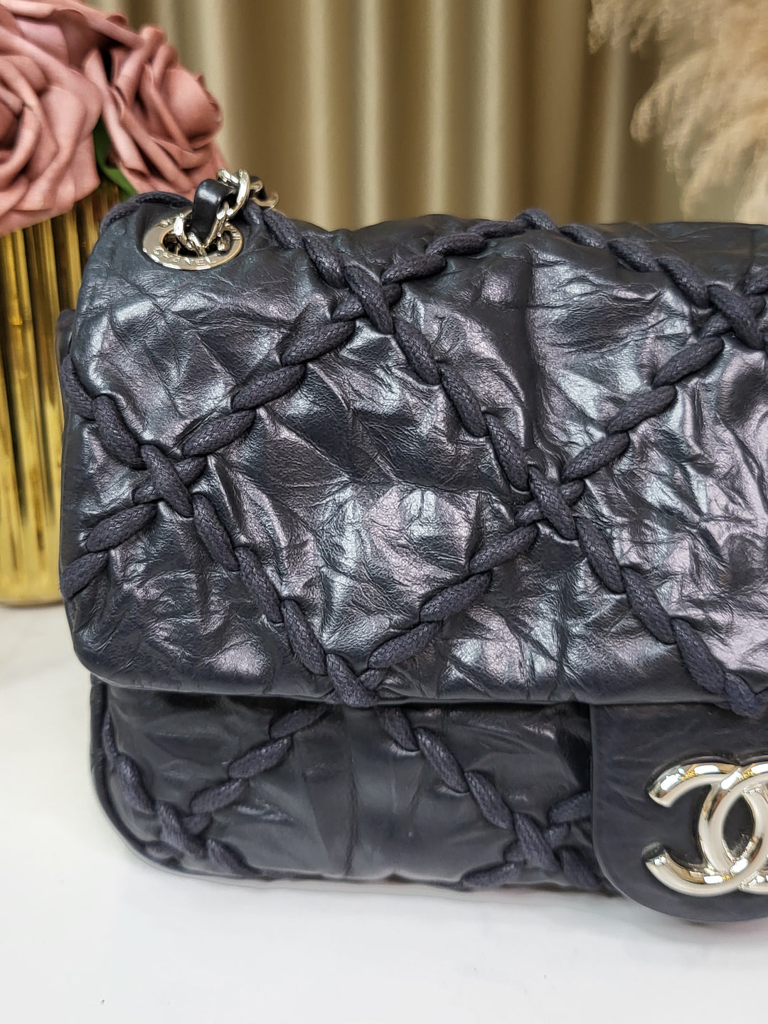 Chanel Calfskin Ultra Stitch Flap