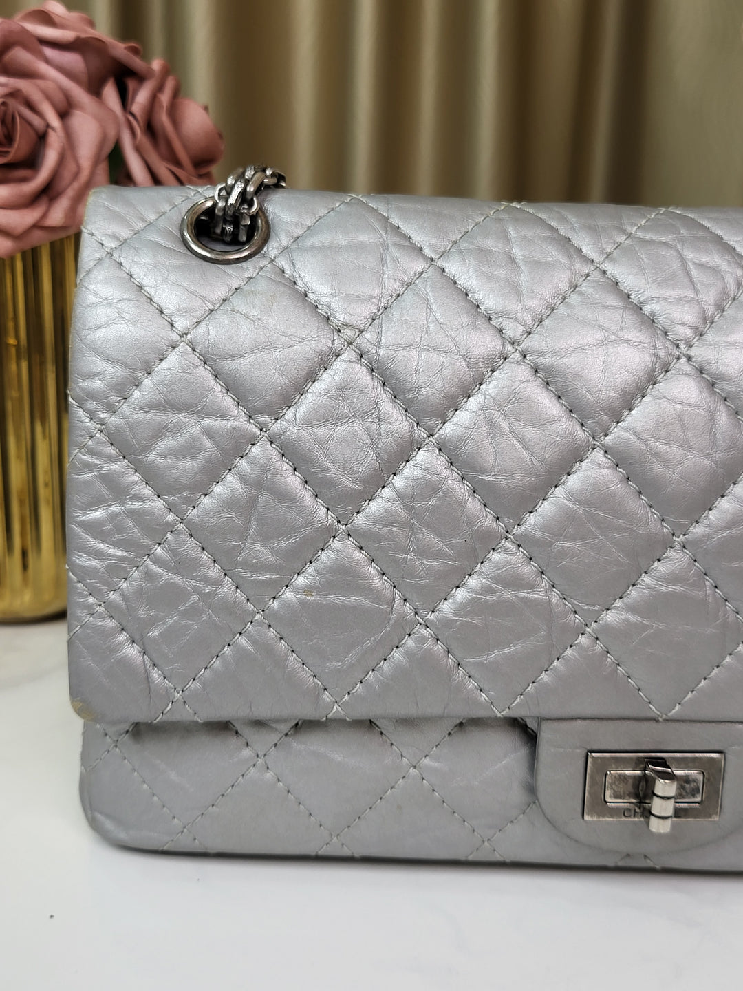 Chanel Calfskin Reissue Double Flap 226