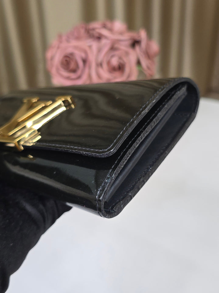 Louis Vuitton Vernis Louise Wallet