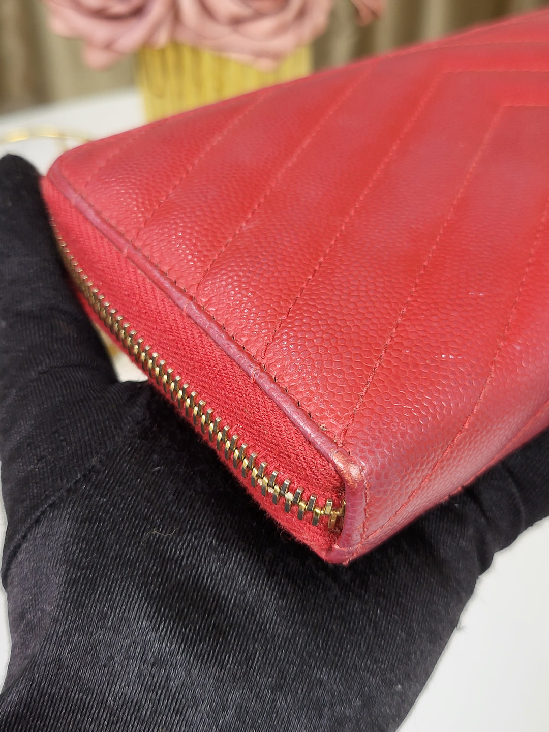 Saint Laurent Zippy Wallet