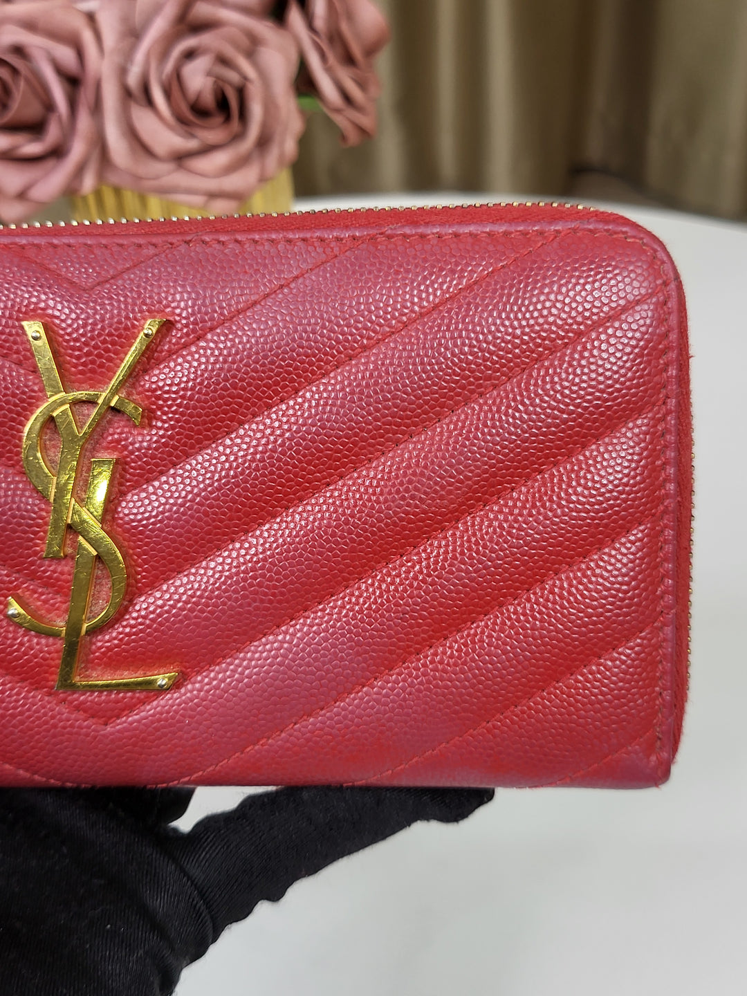 Saint Laurent Zippy Wallet