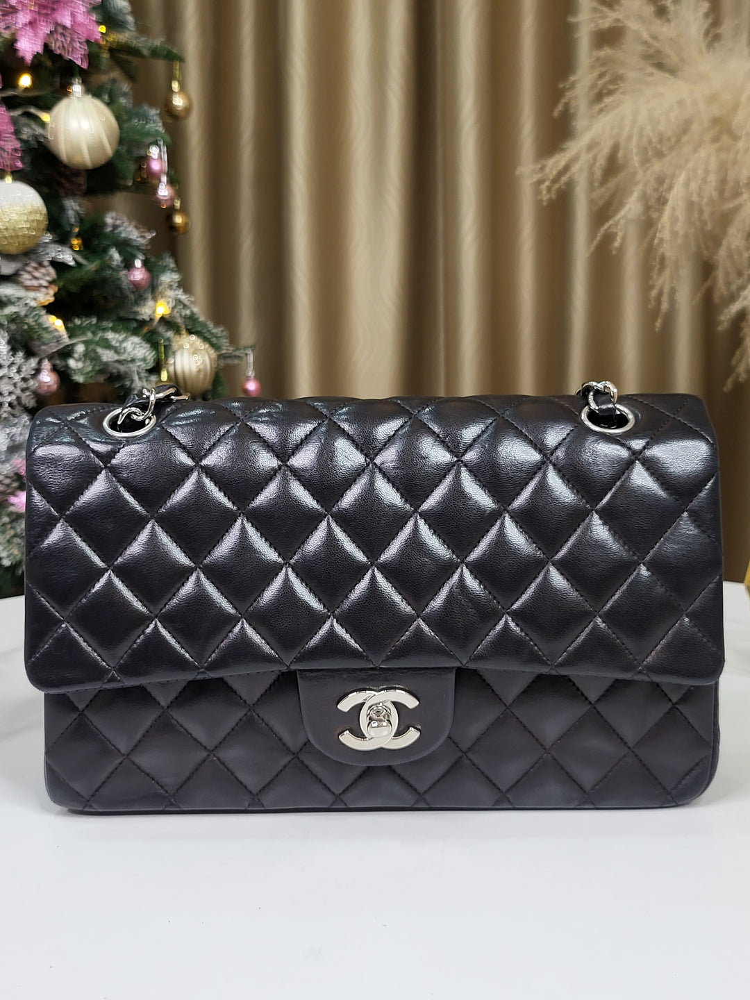 Chanel Lambskin Double Flap Medium