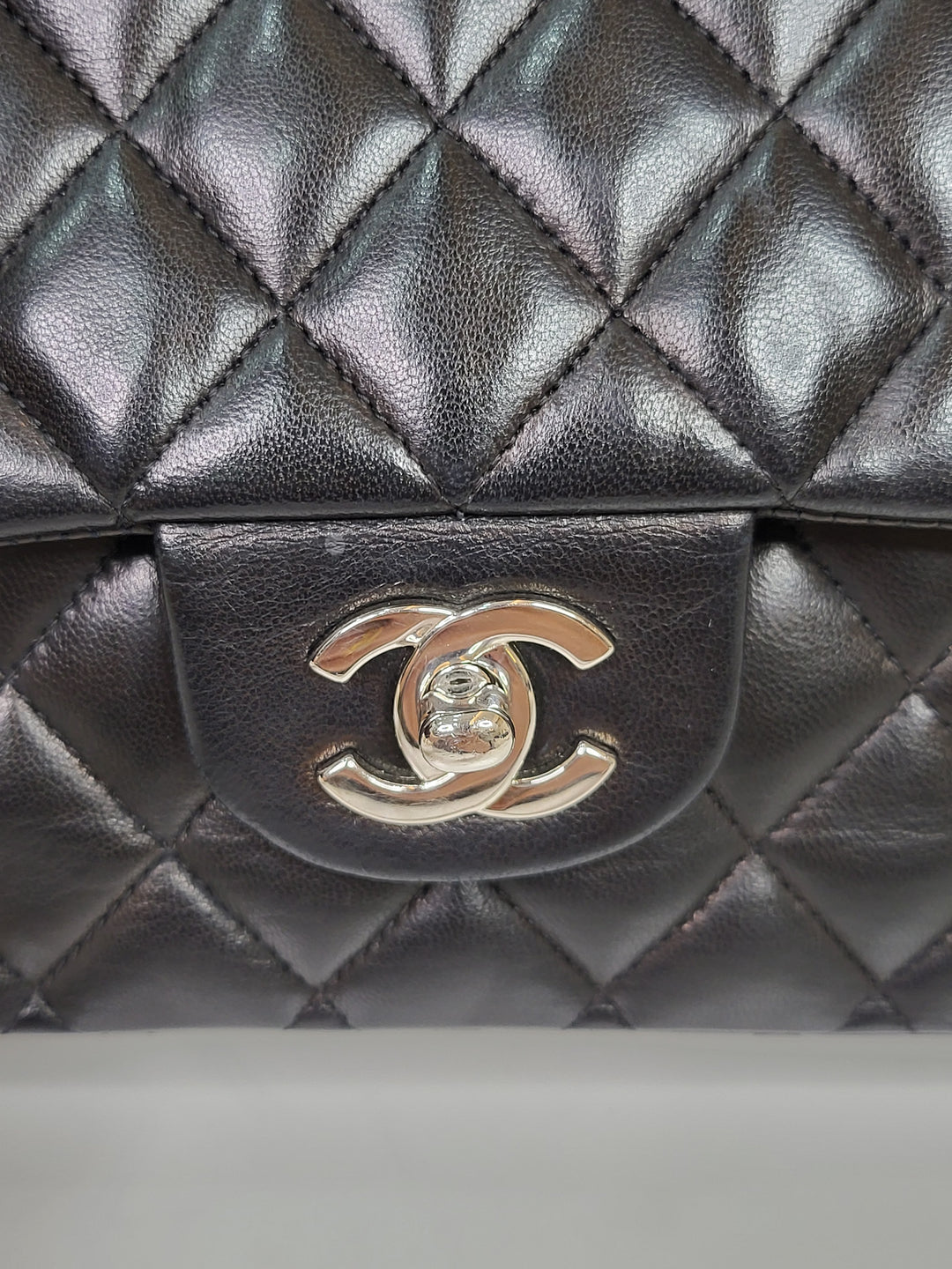 Chanel Lambskin Double Flap Medium