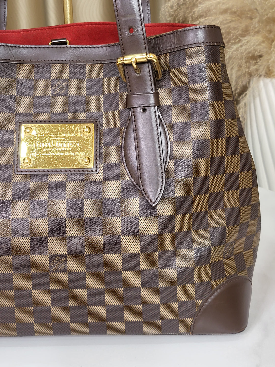 Louis Vuitton Damier Ebene Hampstead MM