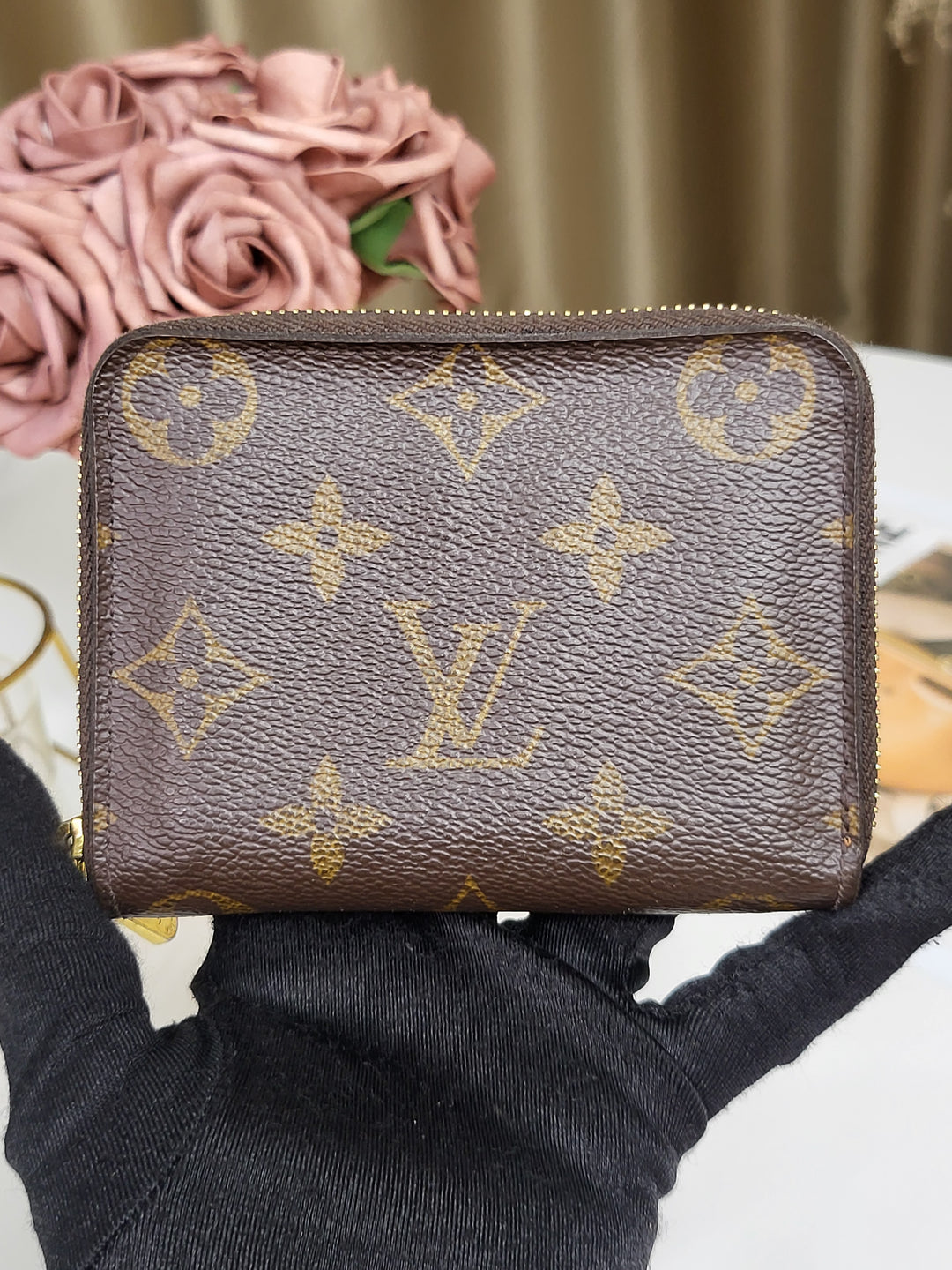 Louis Vuitton Monogram Zippy Coin Purse