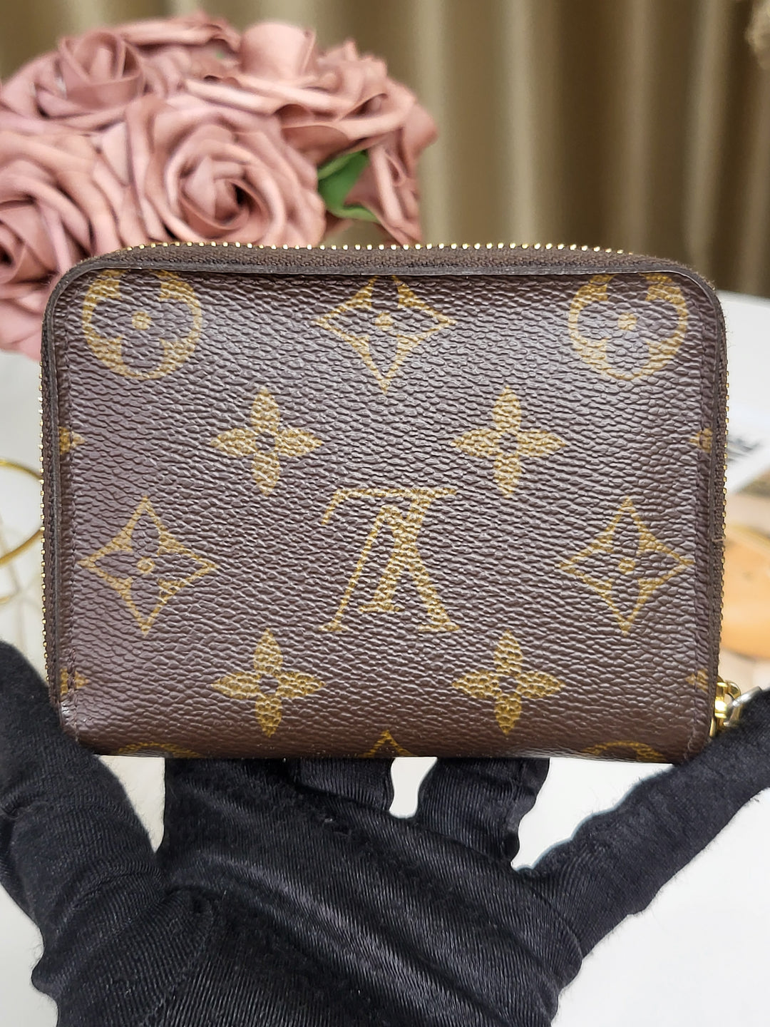 Louis Vuitton Monogram Zippy Coin Purse