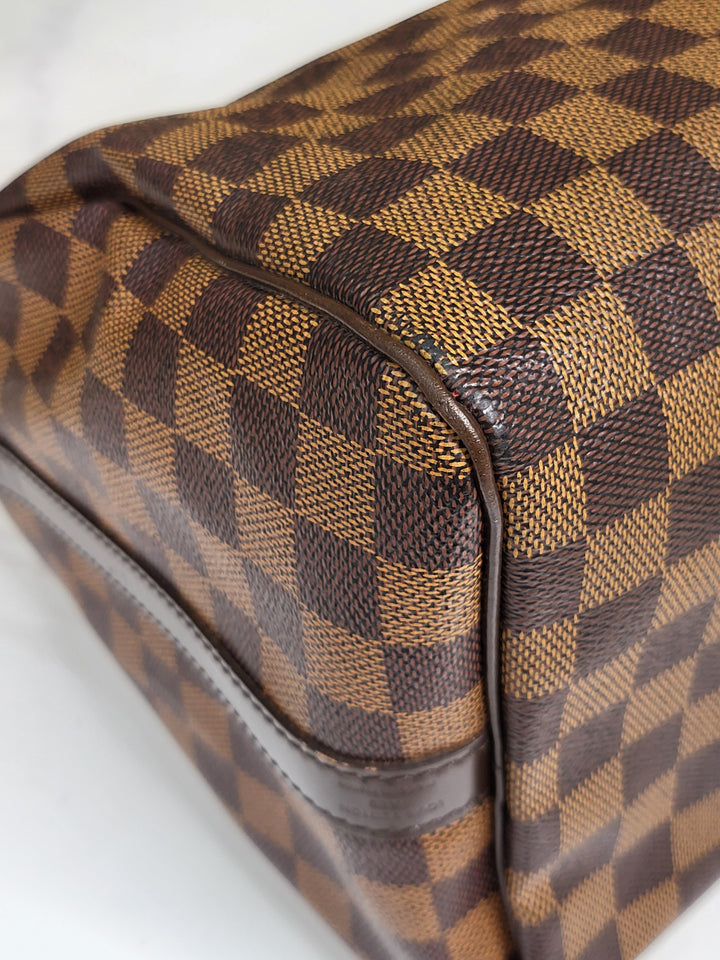 Louis Vuitton Damier Ebene Speedy 30 Bandouliere