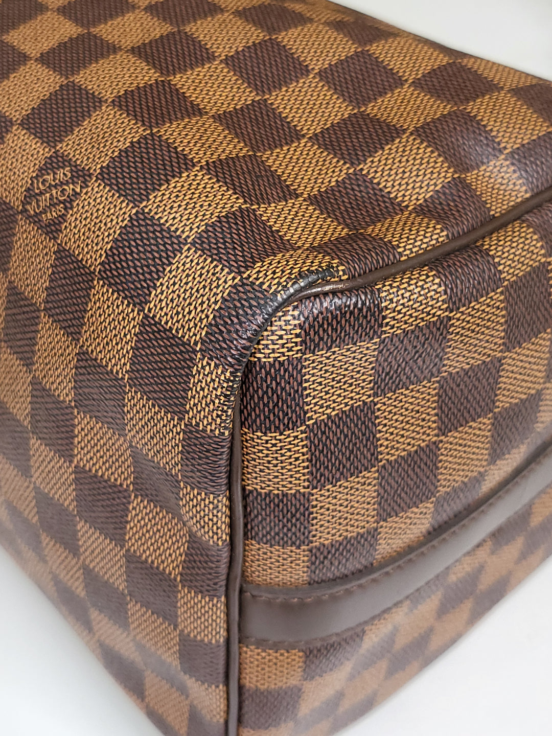 Louis Vuitton Damier Ebene Speedy 30 Bandouliere