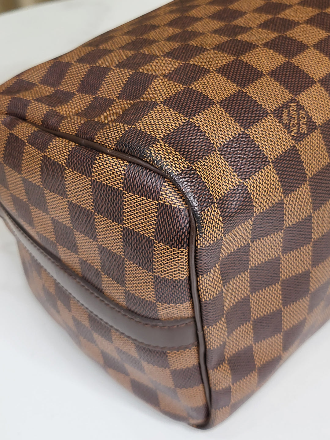 Louis Vuitton Damier Ebene Speedy 30 Bandouliere