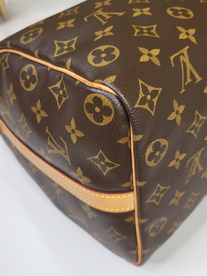 Louis Vuitton Monogram Speedy 35 Bandouliere