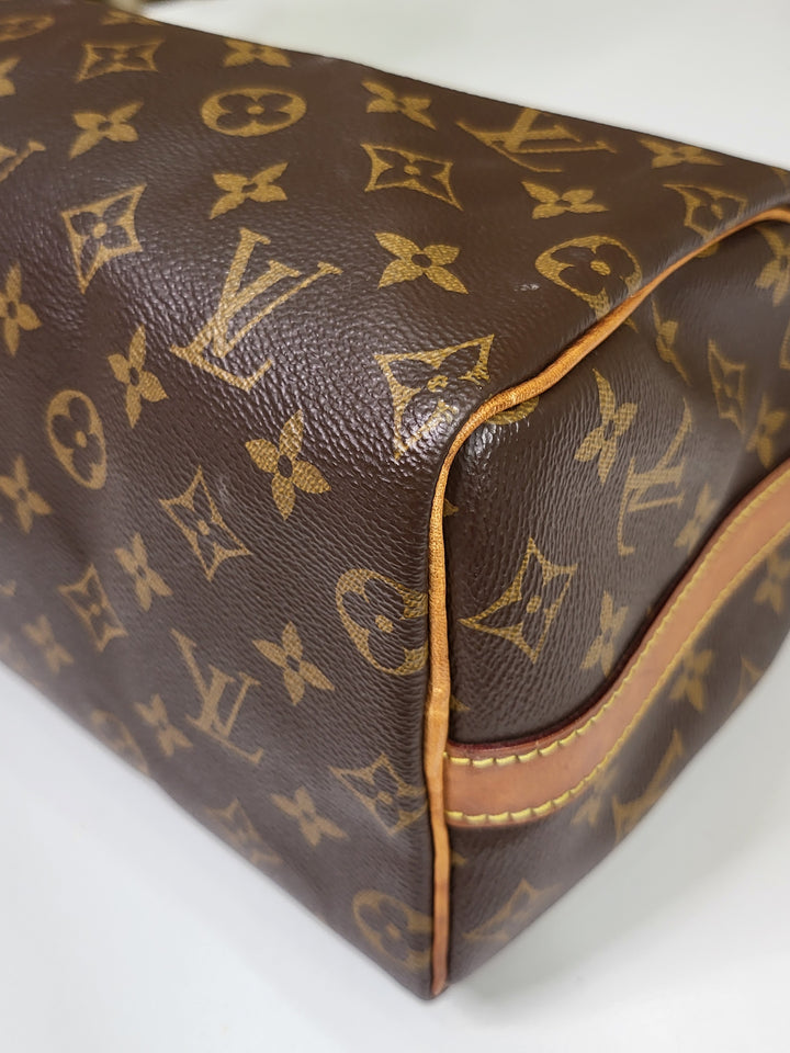 Louis Vuitton Monogram Speedy 25 Bandouliere