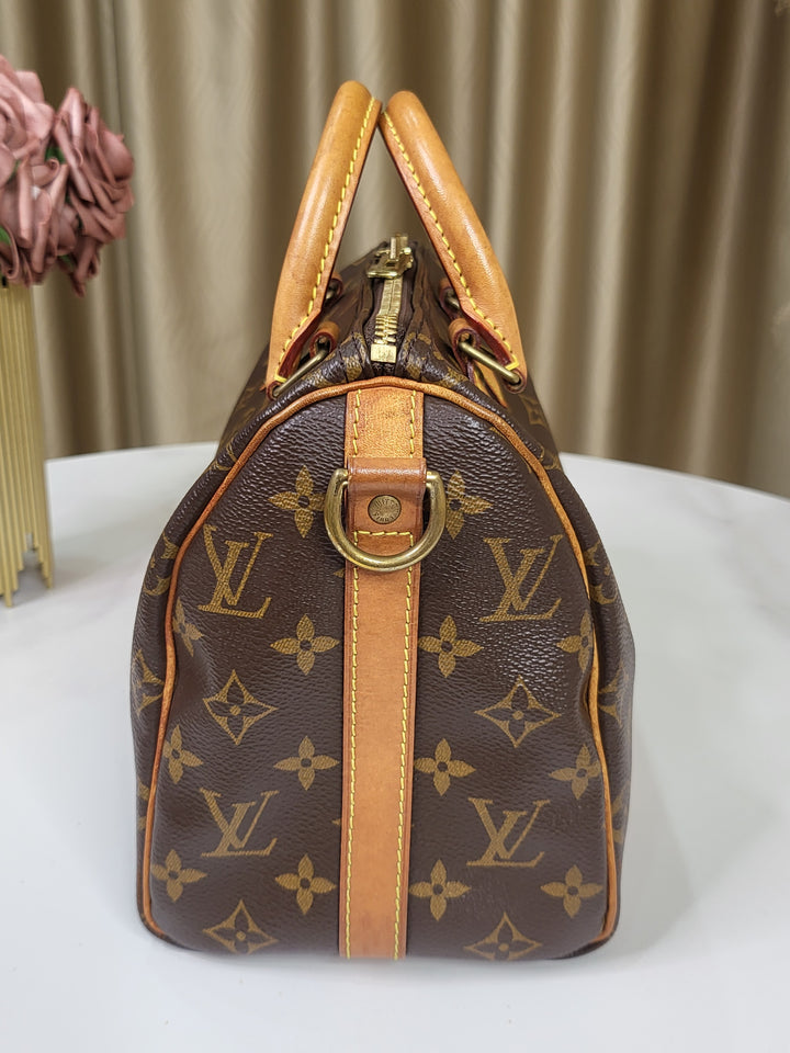 Louis Vuitton Monogram Speedy 25 Bandouliere