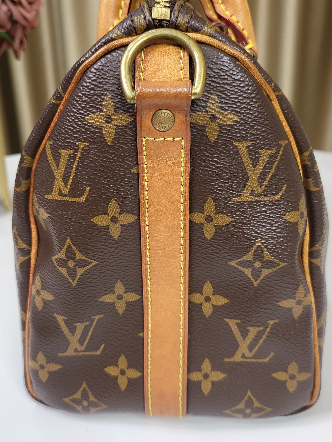 Louis Vuitton Monogram Speedy 25 Bandouliere