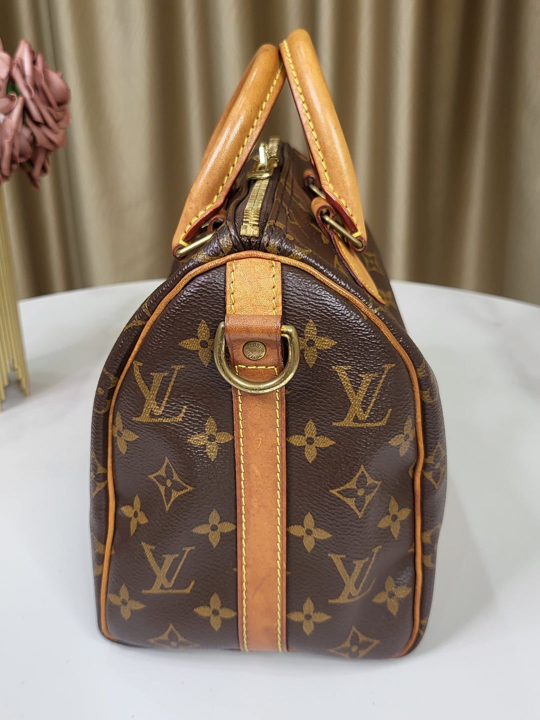 Louis Vuitton Monogram Speedy 25 Bandouliere